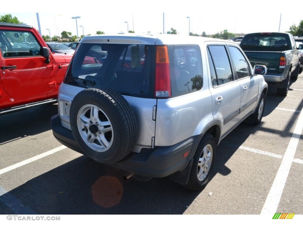 2000 CR-V EX 4WD - Sebring Silver Metallic / Dark Gray photo #2