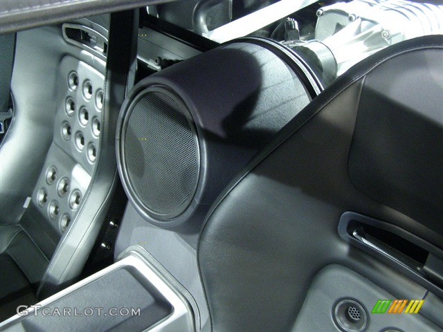 Ebony Black Interior 2006 Ford GT Standard GT Model Photo #94451