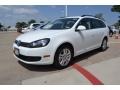 Pure White - Jetta TDI SportWagen Photo No. 1