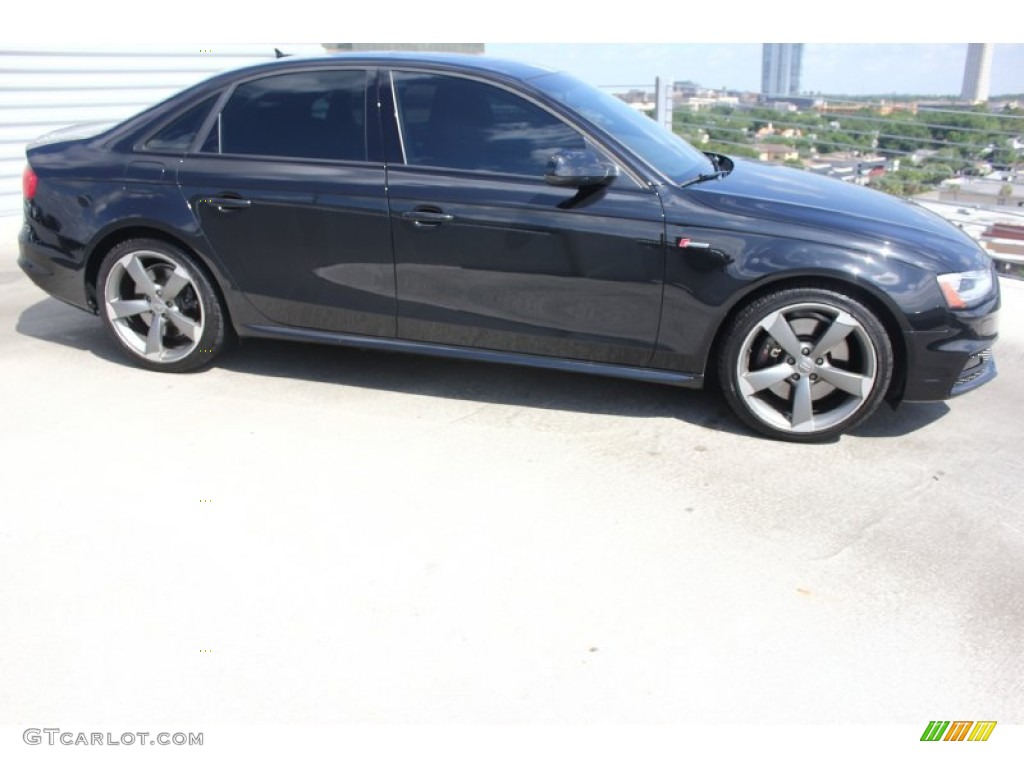 Brilliant Black 2014 Audi S4 Premium plus 3.0 TFSI quattro Exterior Photo #94452770