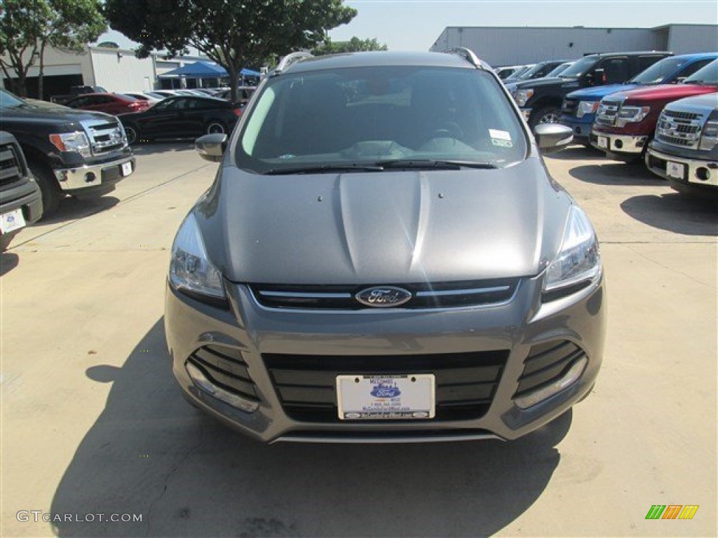 2014 Escape Titanium 1.6L EcoBoost - Sterling Gray / Charcoal Black photo #2