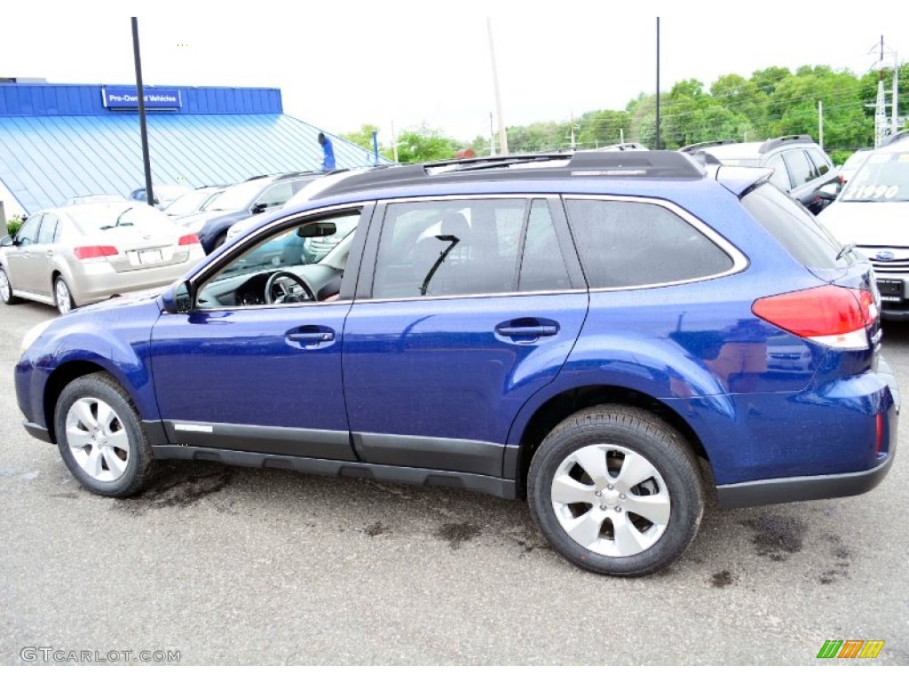 2011 Outback 3.6R Limited Wagon - Azurite Blue Pearl / Warm Ivory photo #11