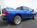 2014 Blue Streak Pearl Coat Ram 1500 Express Crew Cab  photo #7