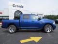 2014 Blue Streak Pearl Coat Ram 1500 Express Crew Cab  photo #8