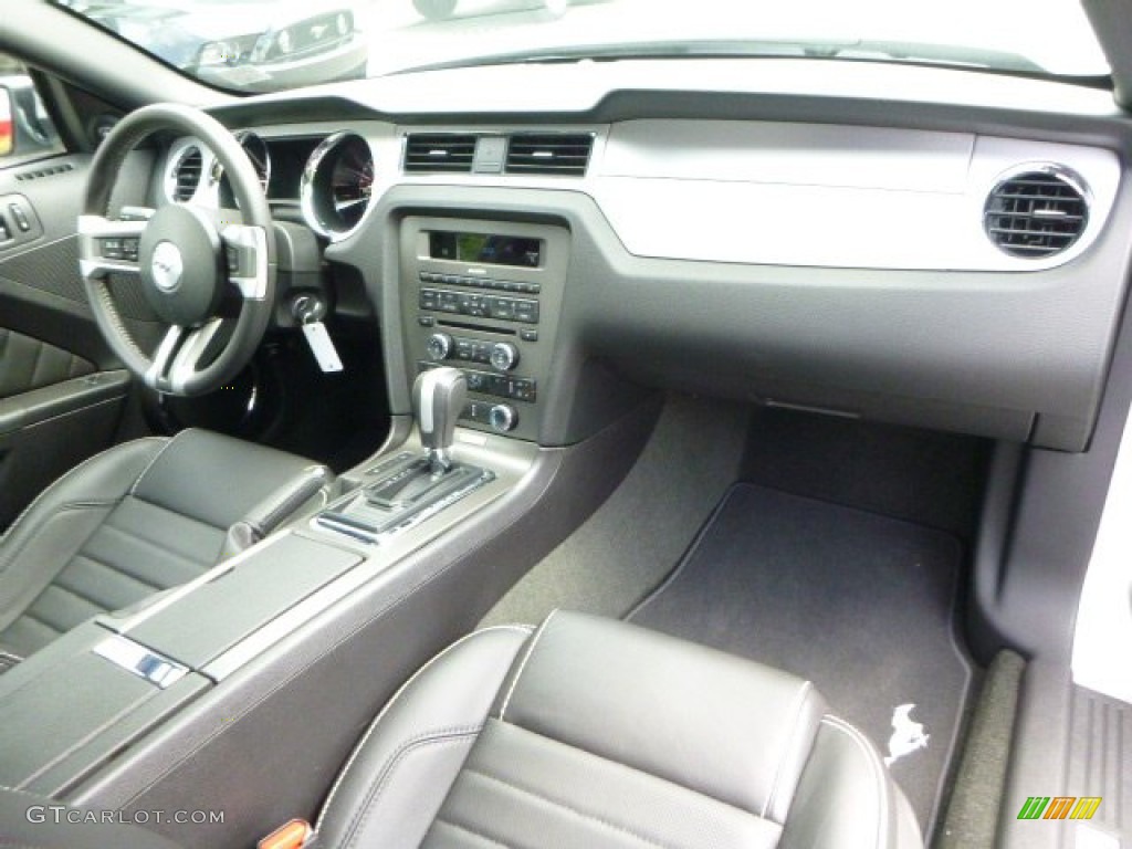 2014 Mustang V6 Premium Coupe - Ingot Silver / Charcoal Black photo #12