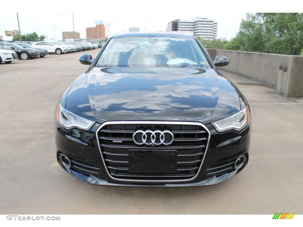 Brilliant Black 2014 Audi A6 3.0 TDI quattro Sedan Exterior Photo #94454600
