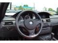 2008 BMW M3 Fox Red Interior Steering Wheel Photo