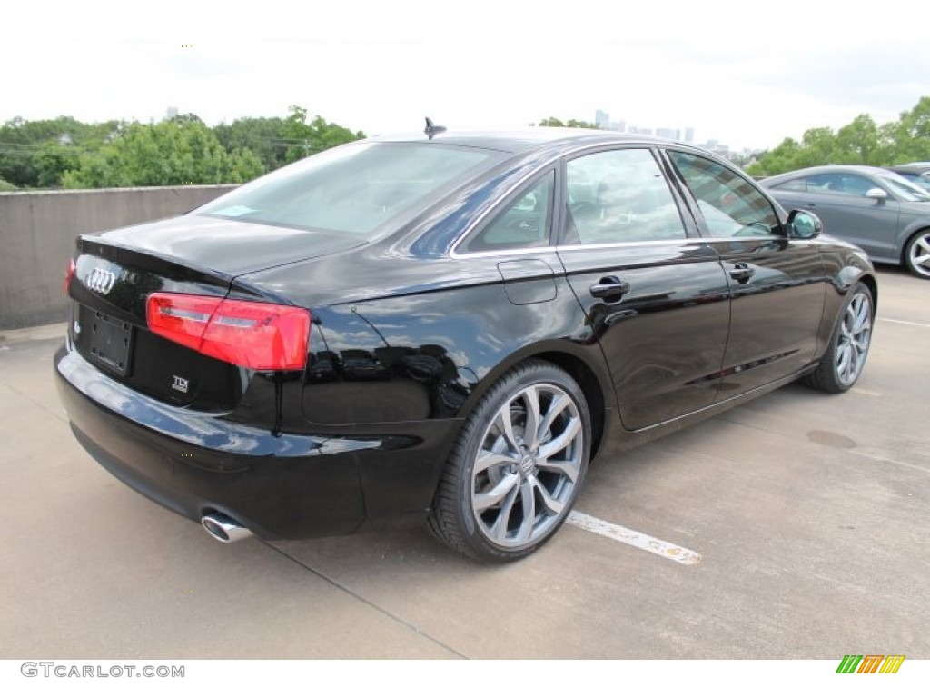 Brilliant Black 2014 Audi A6 3.0 TDI quattro Sedan Exterior Photo #94454669