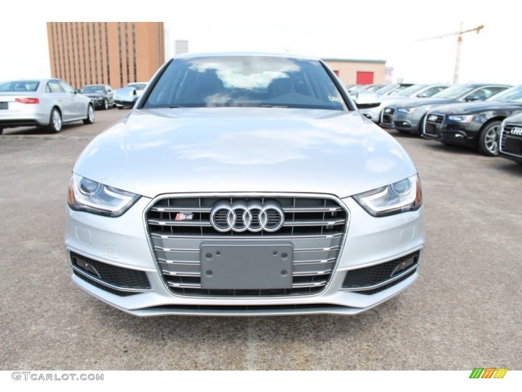 2014 S4 Premium plus 3.0 TFSI quattro - Ice Silver Metallic / Black photo #2