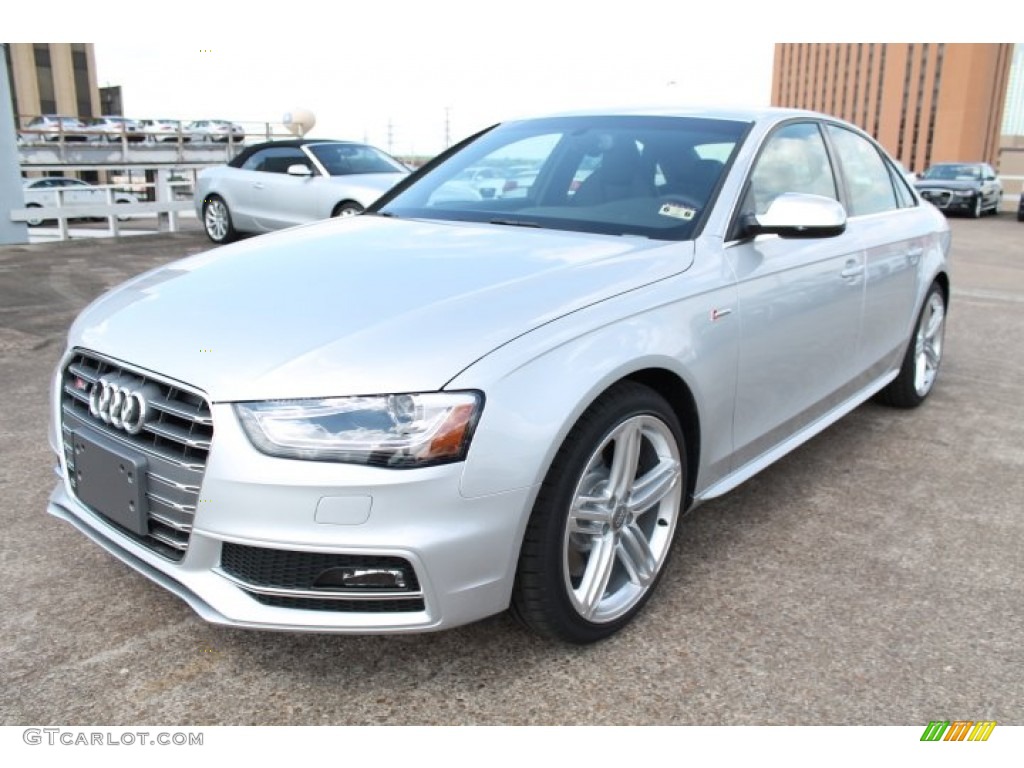 2014 S4 Premium plus 3.0 TFSI quattro - Ice Silver Metallic / Black photo #3