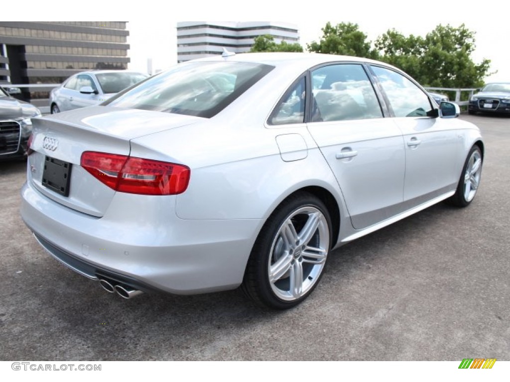 2014 S4 Premium plus 3.0 TFSI quattro - Ice Silver Metallic / Black photo #6