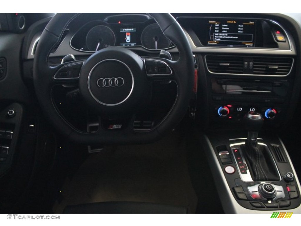 2014 S4 Premium plus 3.0 TFSI quattro - Ice Silver Metallic / Black photo #14