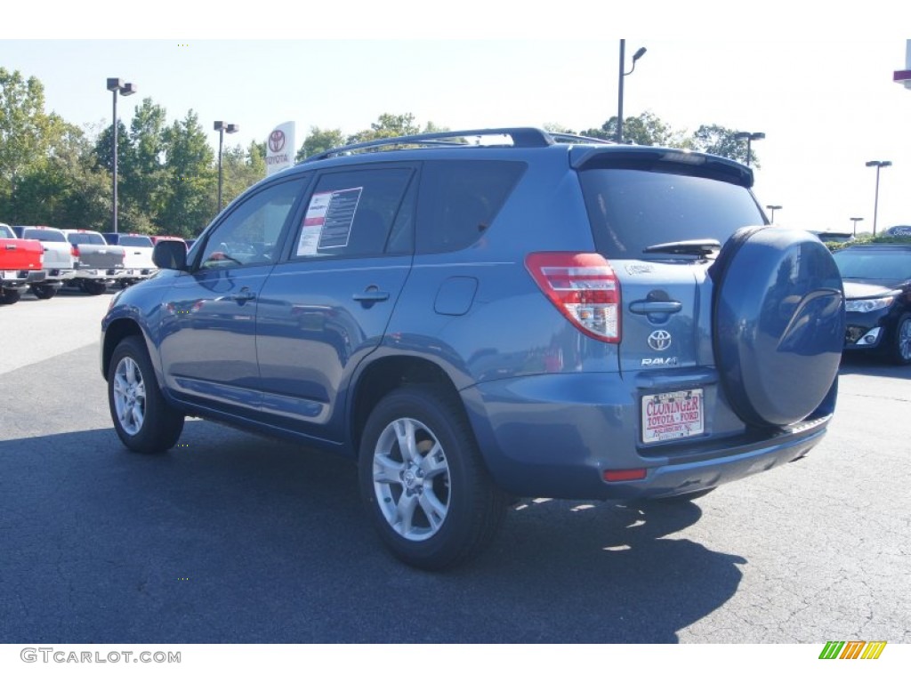 2012 RAV4 I4 - Pacific Blue Metallic / Ash photo #36