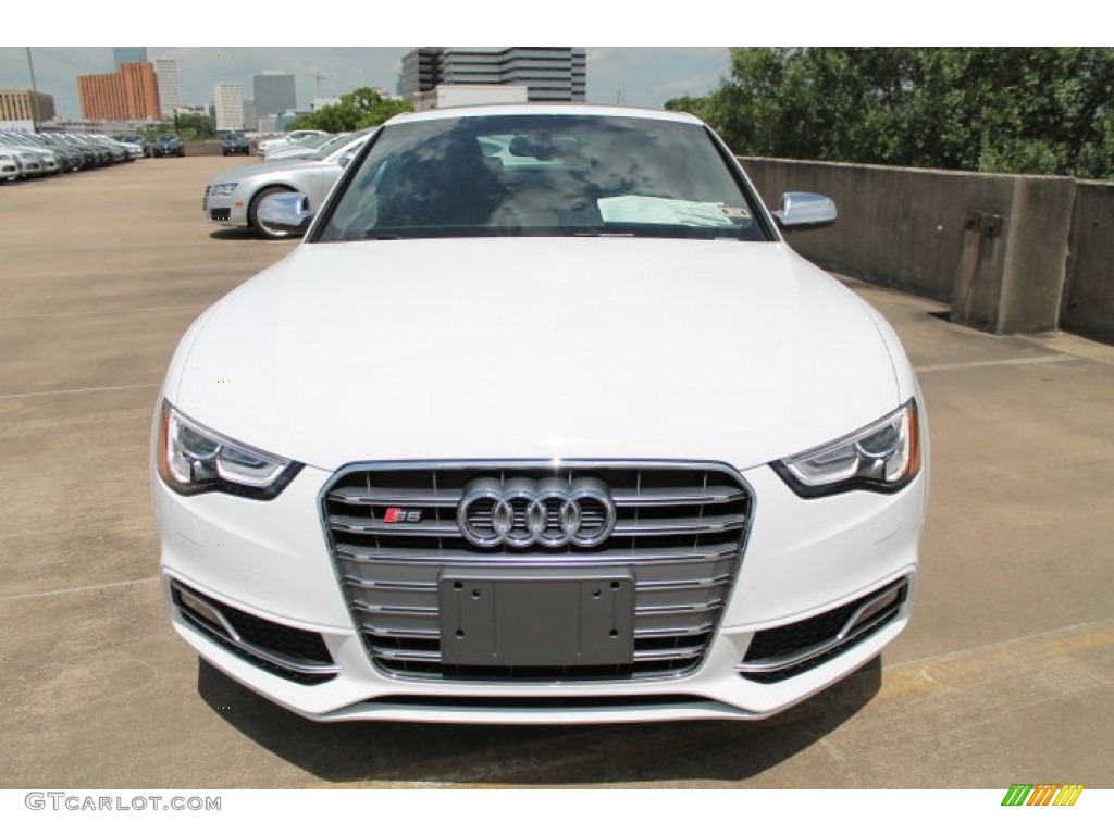 Ibis White 2014 Audi S5 3.0T Premium Plus quattro Coupe Exterior Photo #94455806