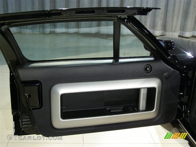 2006 Ford GT Standard GT Model Ebony Black Door Panel Photo #94457