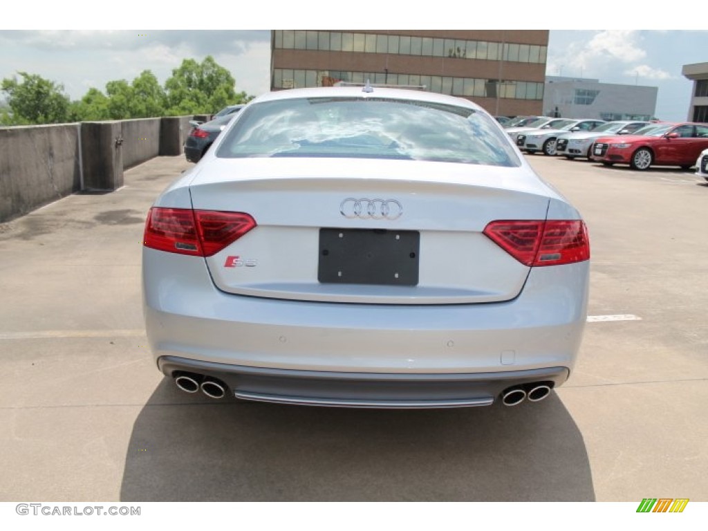 2014 S5 3.0T Premium Plus quattro Coupe - Ice Silver Metallic / Black photo #5