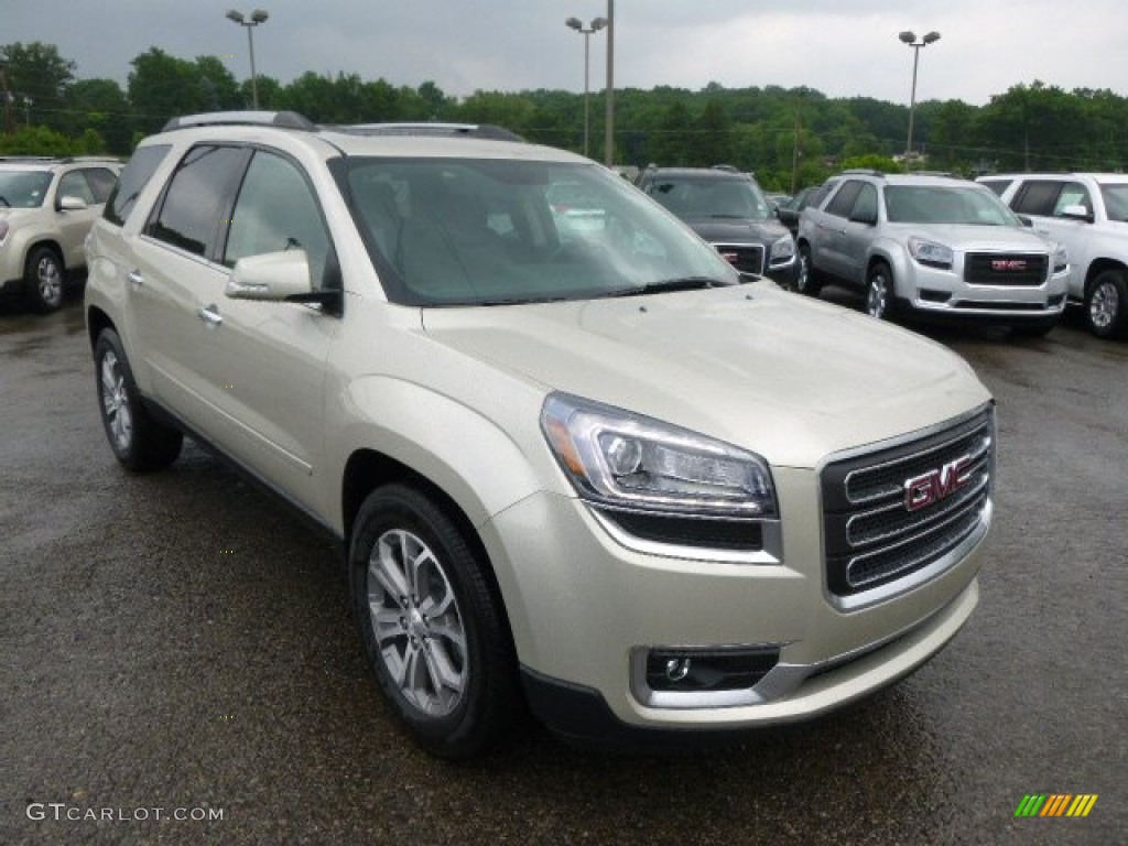 Champagne Silver Metallic 2014 GMC Acadia SLT AWD Exterior Photo #94456565