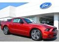 2014 Ruby Red Ford Mustang V6 Coupe  photo #1