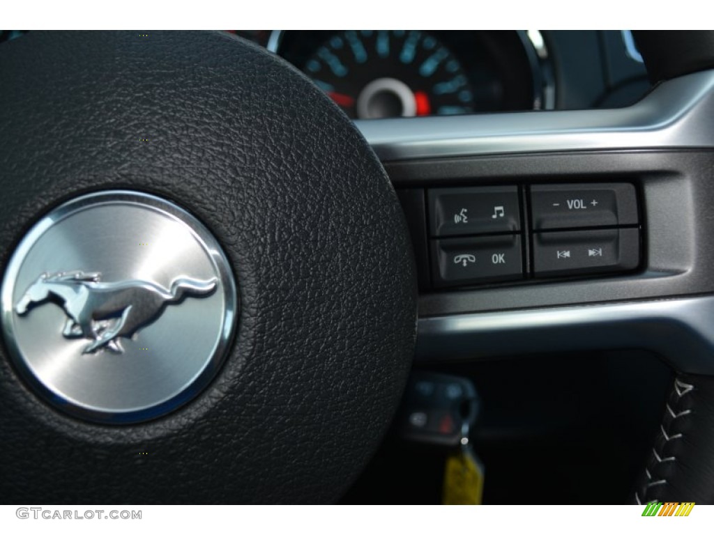 2014 Mustang V6 Coupe - Ruby Red / Charcoal Black photo #16