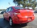 2008 Vermillion Red Ford Focus SES Sedan  photo #5