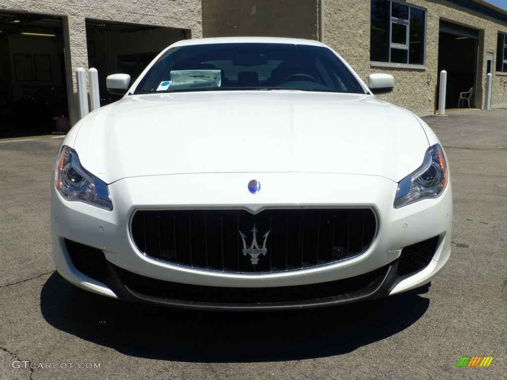 2014 Quattroporte S Q4 AWD - Bianco (White) / Cuoio photo #2