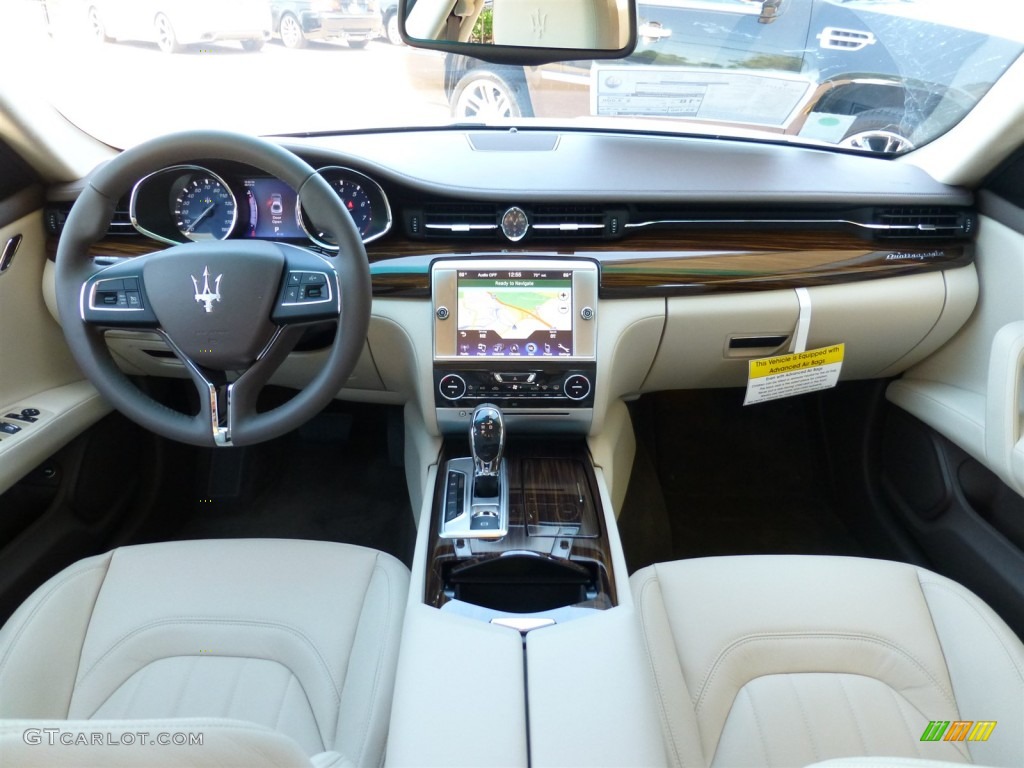 2014 Maserati Quattroporte S Q4 AWD Sabbia Dashboard Photo #94458170