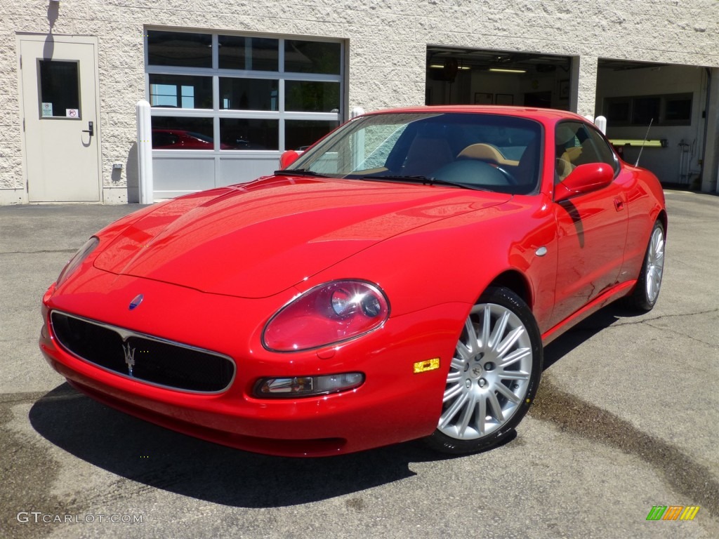 2002 Coupe Cambiocorsa - Rosso Mondiale (Bright Red) / Cuoio photo #1