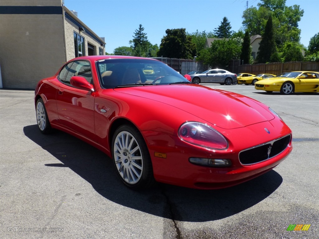 2002 Coupe Cambiocorsa - Rosso Mondiale (Bright Red) / Cuoio photo #7