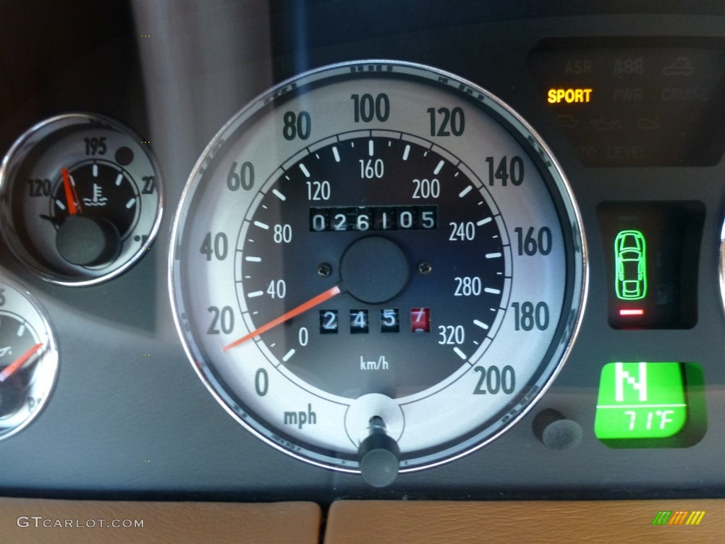 2002 Maserati Coupe Cambiocorsa Gauges Photo #94458476