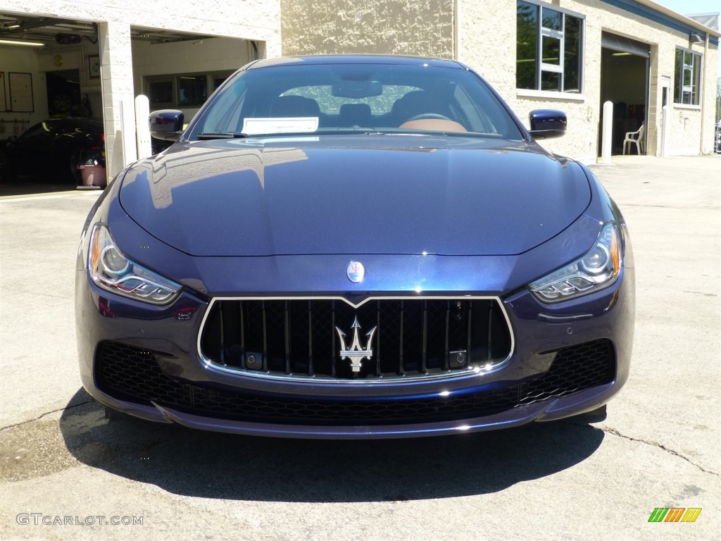 2014 Ghibli S Q4 - Blu Passione (Blue) / Cuoio photo #2