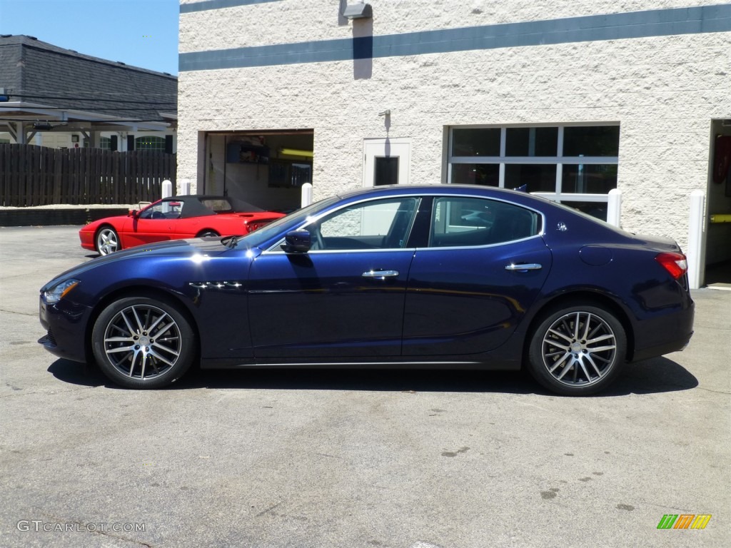 2014 Ghibli S Q4 - Blu Passione (Blue) / Cuoio photo #3