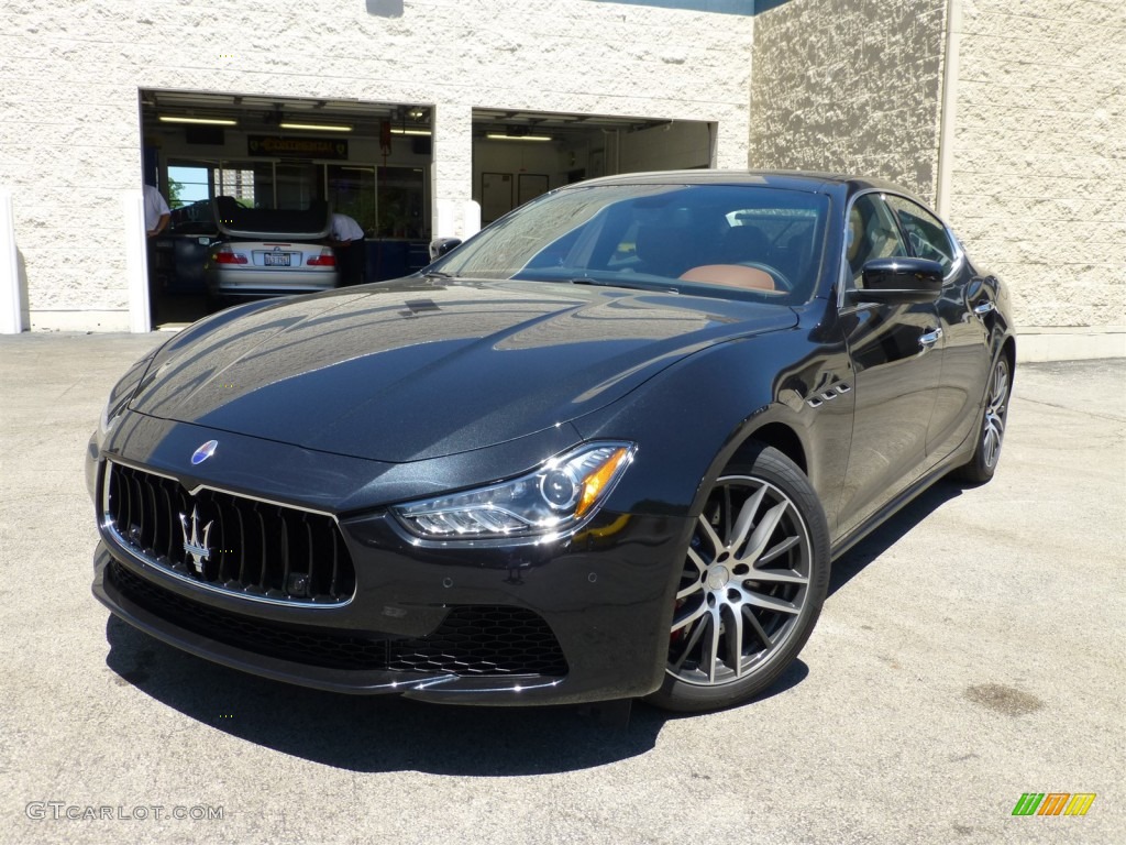 2014 Ghibli S Q4 - Nero Ribelle (Black Metallic) / Cuoio photo #1