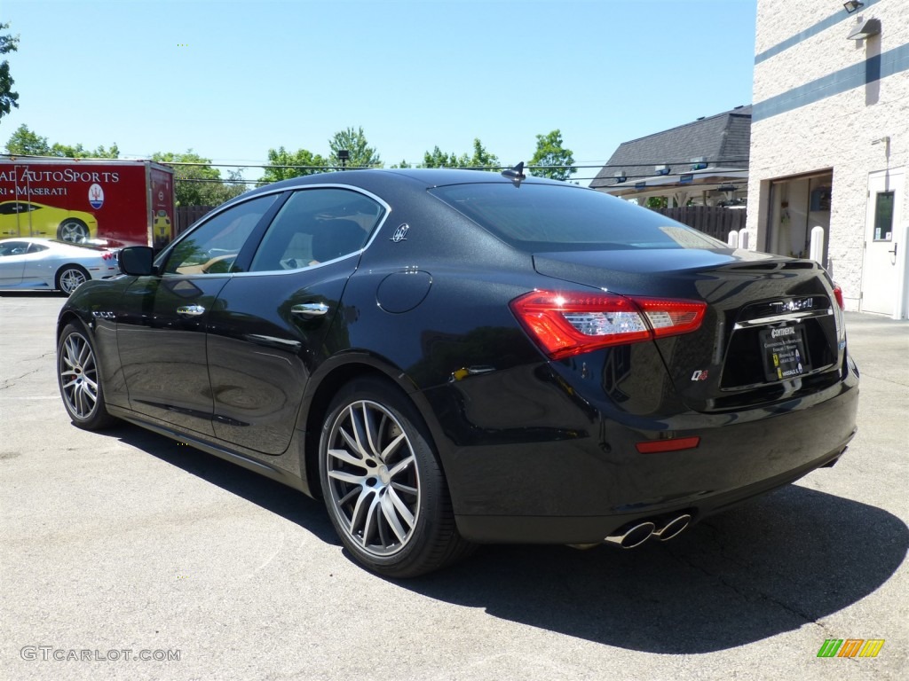 2014 Ghibli S Q4 - Nero Ribelle (Black Metallic) / Cuoio photo #4