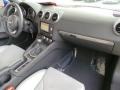 2012 Audi TT Black/Spectra Silver Interior Dashboard Photo