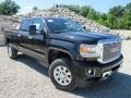 Onyx Black 2015 GMC Sierra 3500HD Denali Crew Cab 4x4 Exterior
