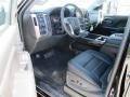 Denali Jet Black 2015 GMC Sierra 3500HD Denali Crew Cab 4x4 Interior Color