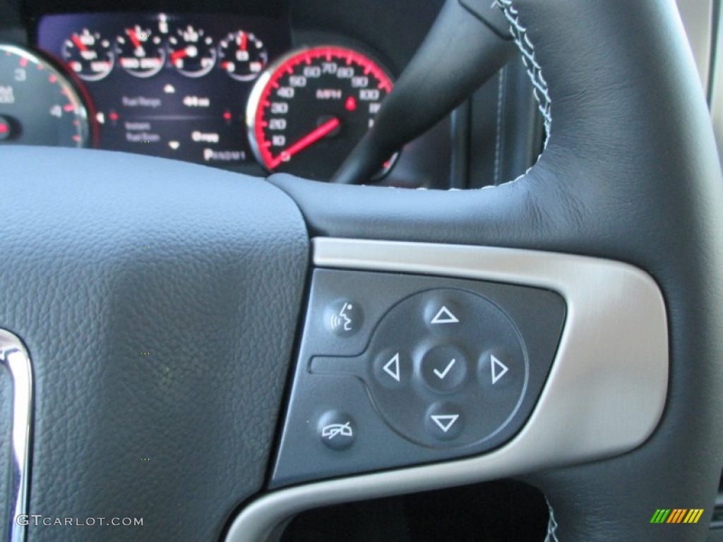 2015 GMC Sierra 3500HD Denali Crew Cab 4x4 Controls Photo #94459811