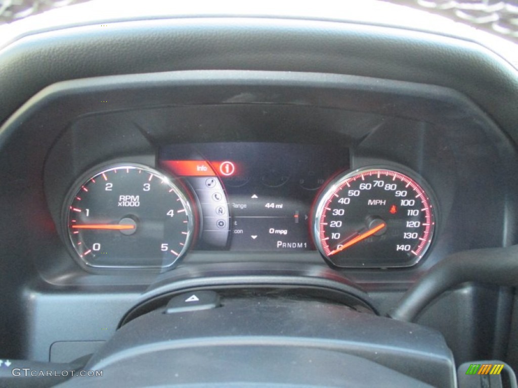 2015 GMC Sierra 3500HD Denali Crew Cab 4x4 Gauges Photo #94459829