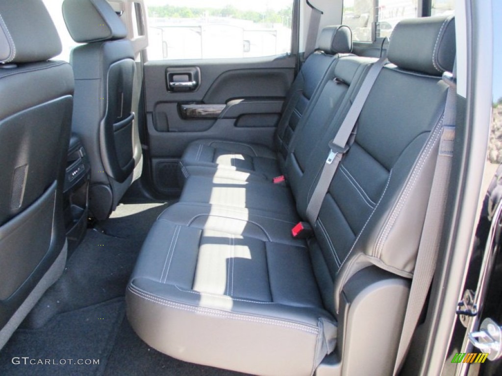 2015 GMC Sierra 3500HD Denali Crew Cab 4x4 Rear Seat Photos
