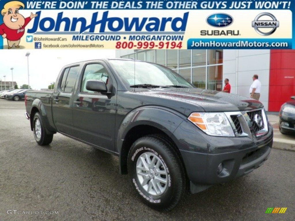 2014 Frontier SV King Cab 4x4 - Night Armor / Steel photo #1