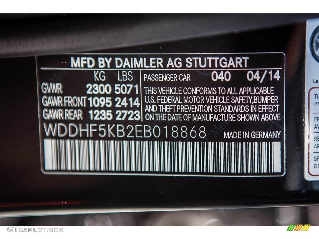 2014 E 350 Sport Sedan - Black / Black photo #7
