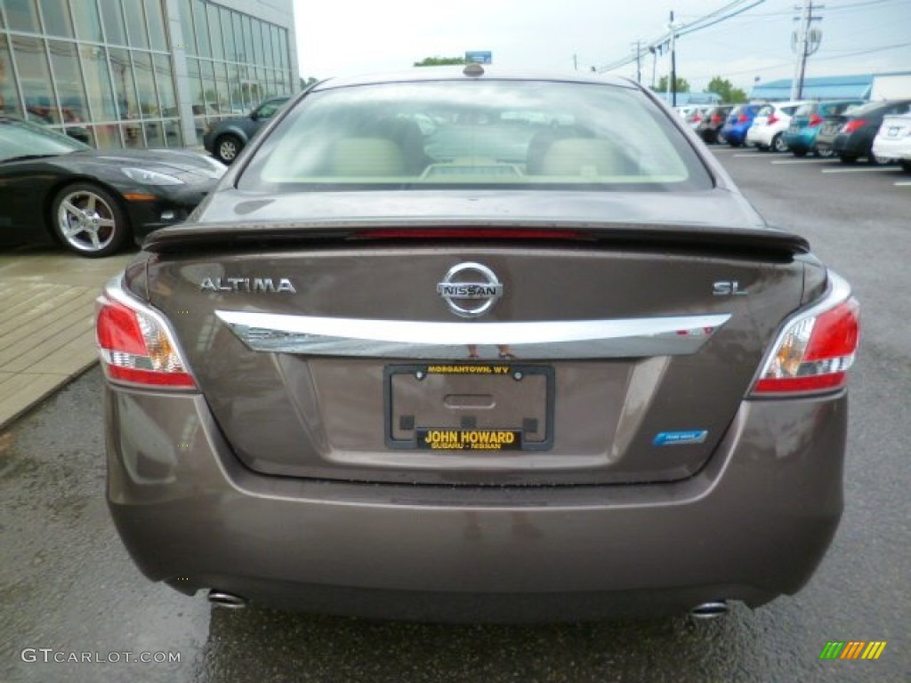 2014 Altima 2.5 SL - Java Metallic / Beige photo #6
