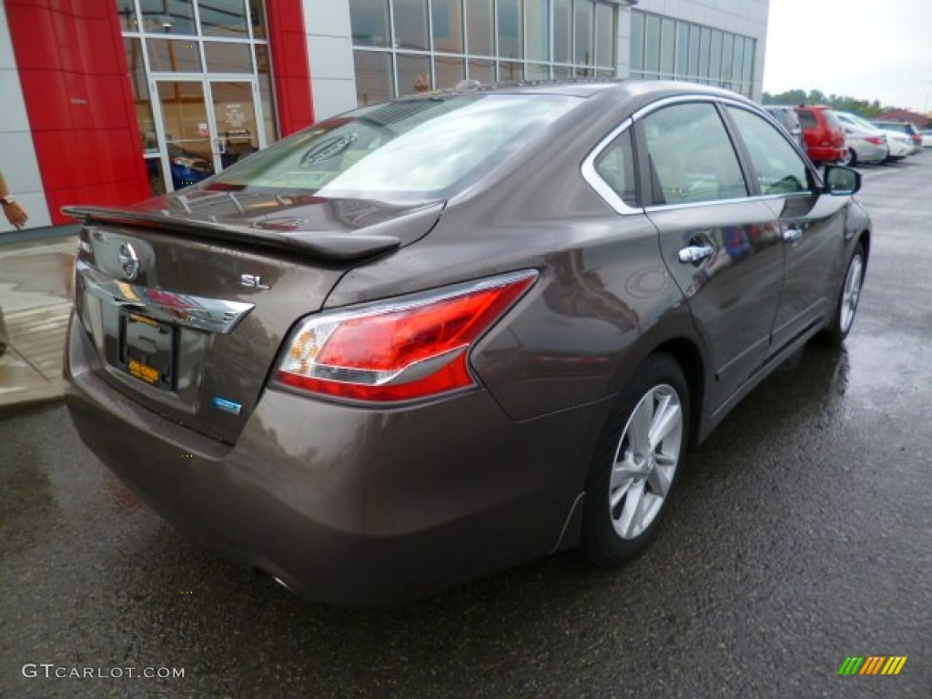 2014 Altima 2.5 SL - Java Metallic / Beige photo #7