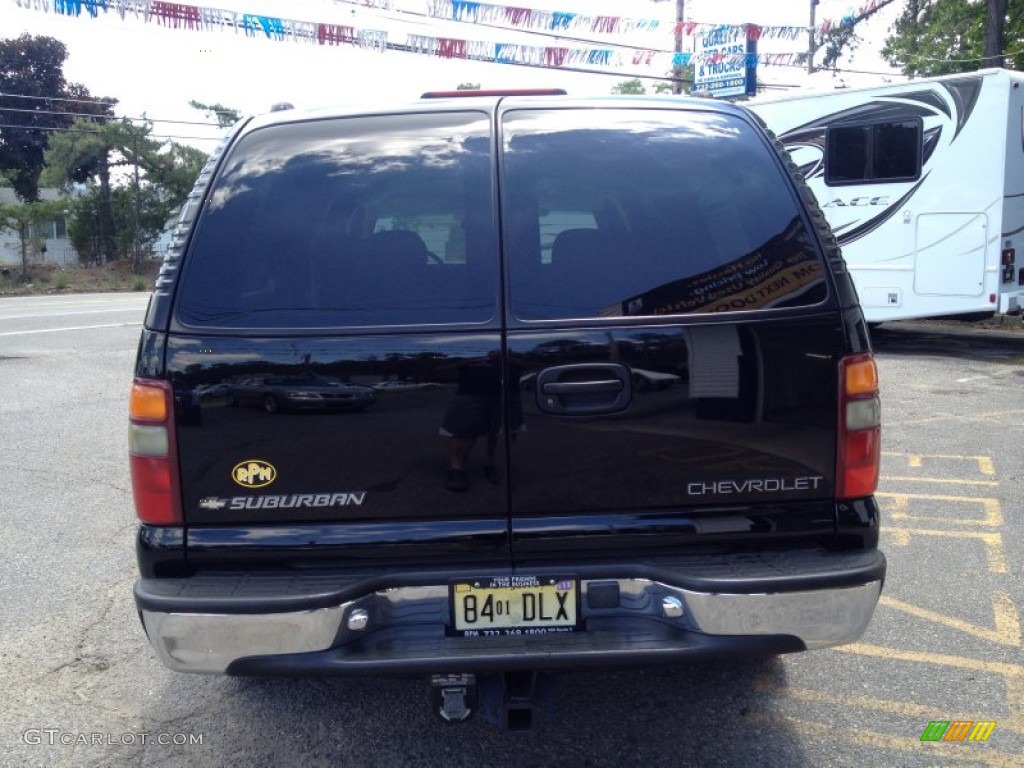 2002 Suburban 1500 LS - Onyx Black / Medium Gray/Neutral photo #17