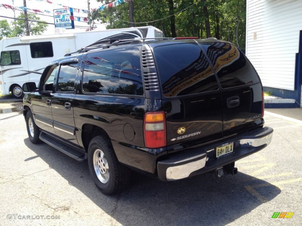 2002 Suburban 1500 LS - Onyx Black / Medium Gray/Neutral photo #21