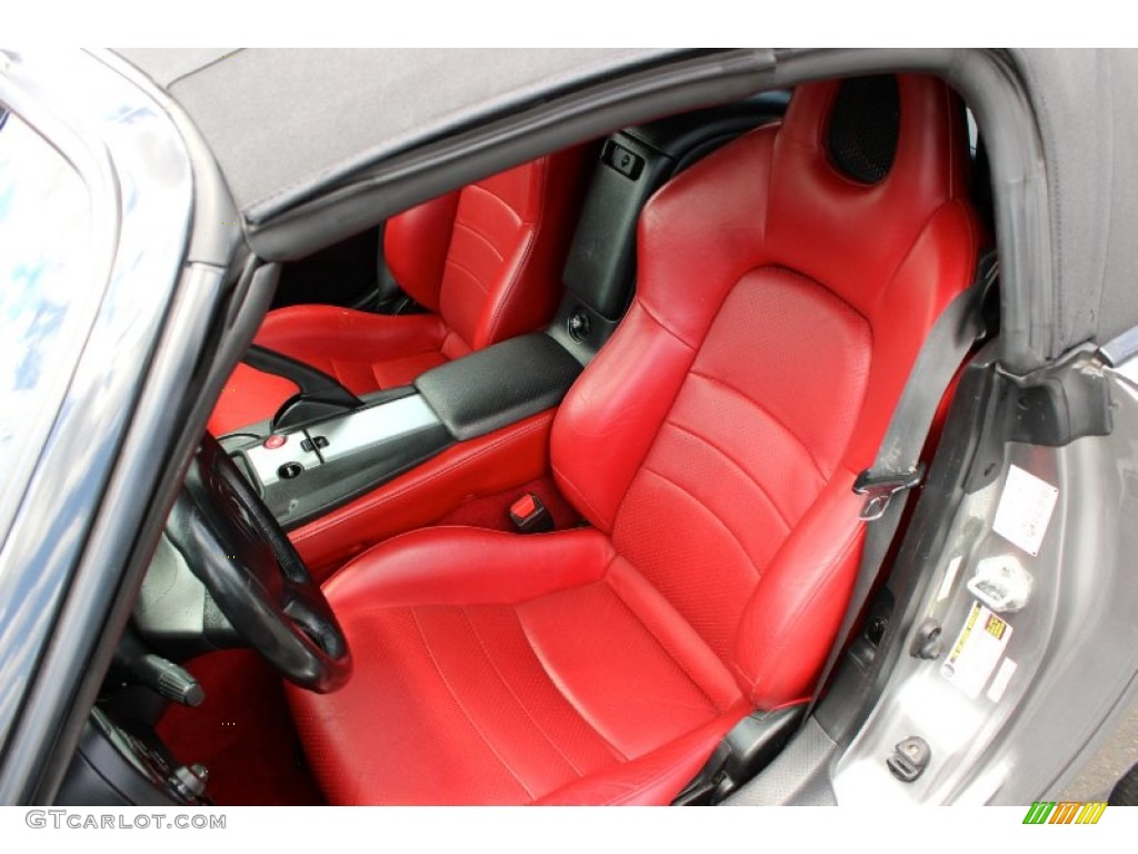 2005 S2000 Roadster - Silverstone Metallic / Red/Black photo #9
