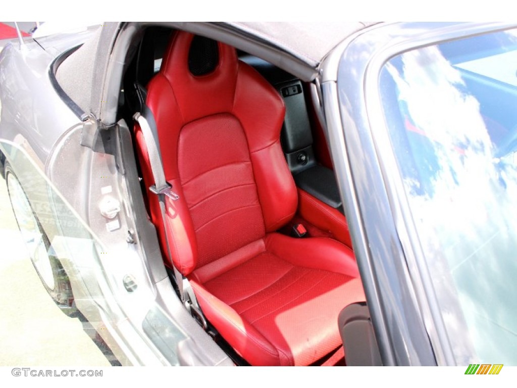 2005 S2000 Roadster - Silverstone Metallic / Red/Black photo #24