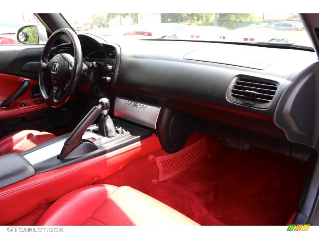 2005 S2000 Roadster - Silverstone Metallic / Red/Black photo #26
