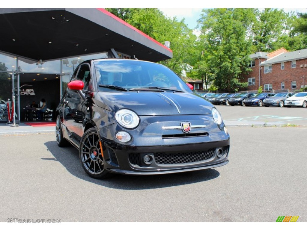 2012 500 Abarth - Nero (Black) / Abarth Nero Cloth (Black) photo #1