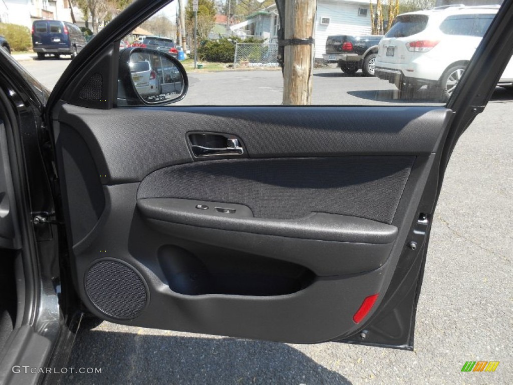 2009 Elantra Touring - Black Pearl / Black photo #10
